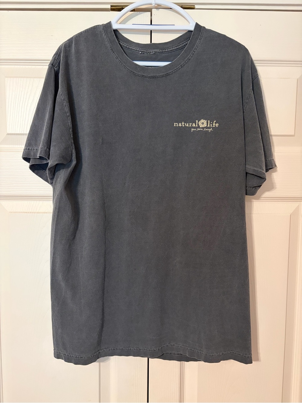 NATURAL LIFE “LIVE HAPPY”LLAMA TEE -
LARGE